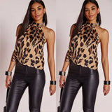 Women Leopard Print Blouses