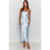 Satin Evening Party Dress